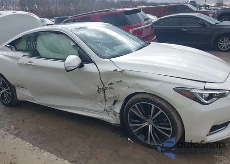2017 Infiniti Q60 3.0T Premium z USA, uszkodzony, nr VIN JN1EV7EL0HM550437